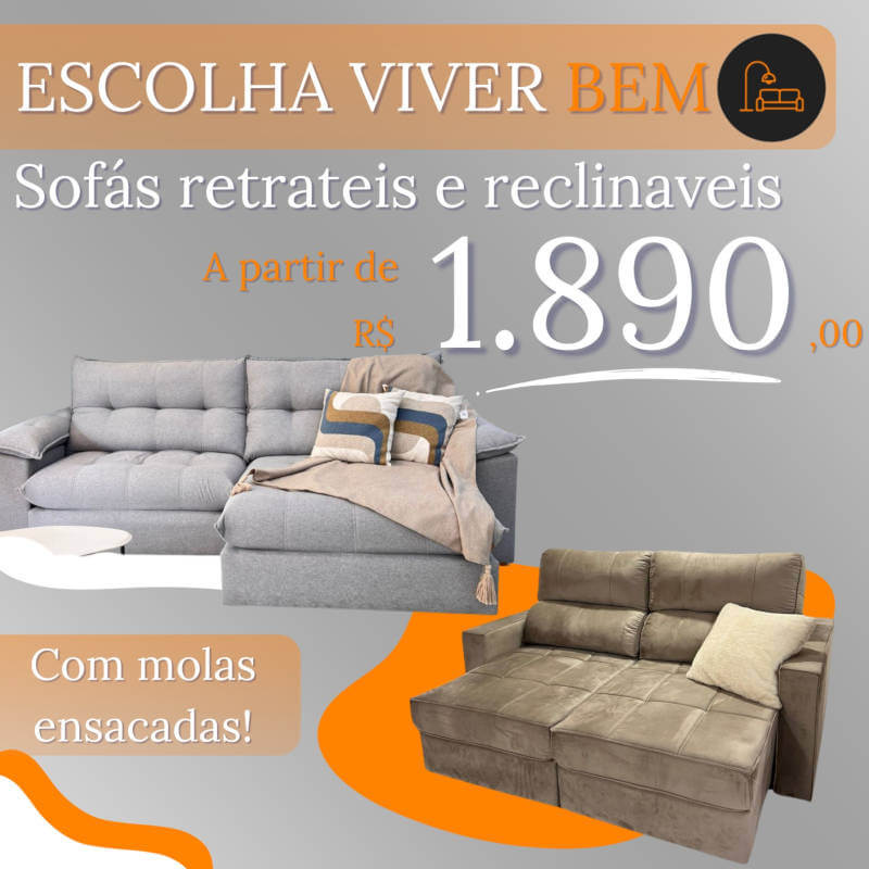 sofá 100% couro elétrico