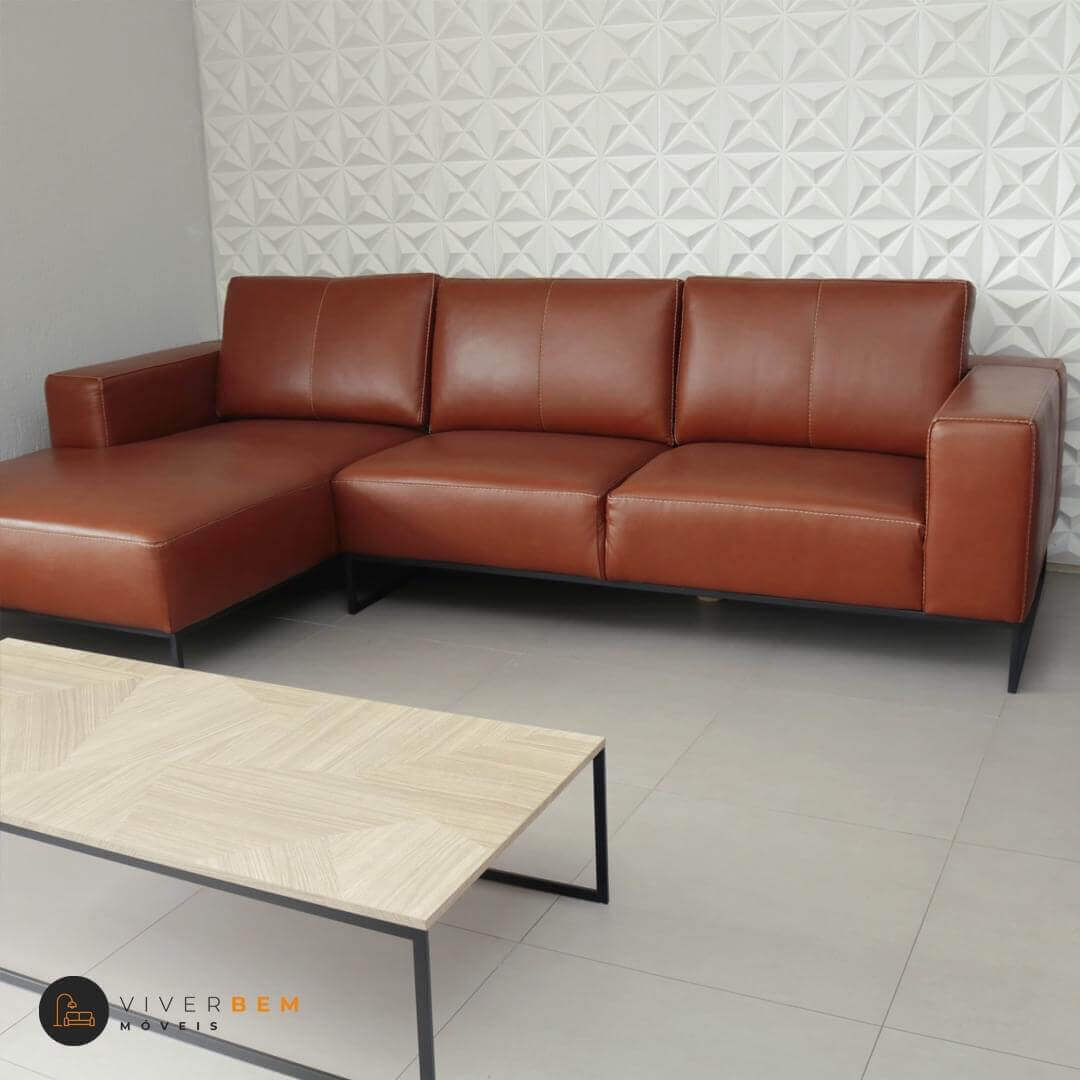 Sofá De Couro Sofá De Couro